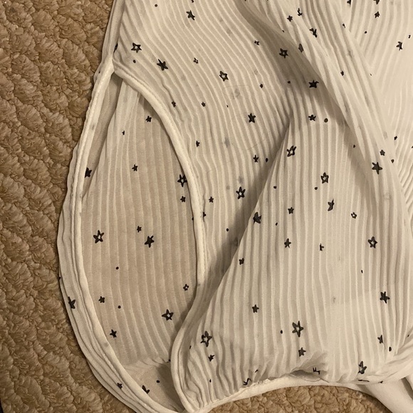 Ribbed blouse with stars - Picture 5 of 5